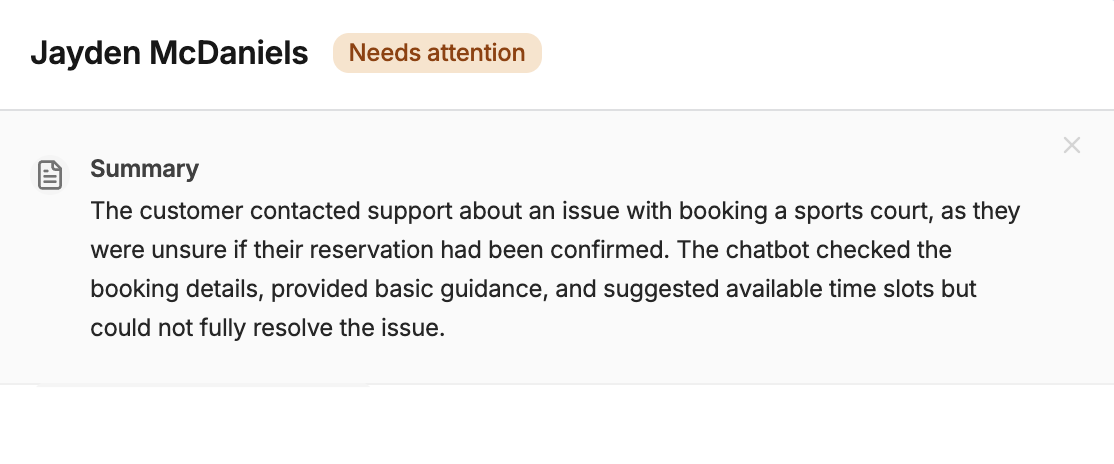 Summarize conversations